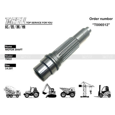 XKAH-01199 View Image Of R110-7 Excavator Travel Motor Shaft สําหรับการสวิงที่เรียบร้อย