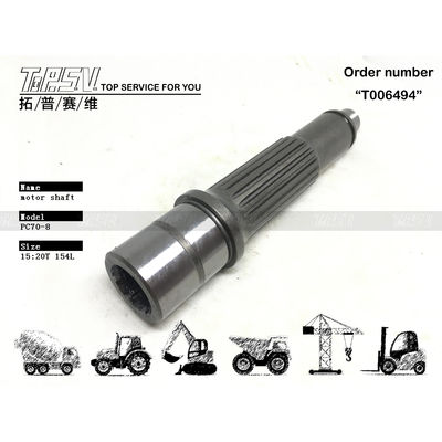 TZ110D2002-00 ความทนทานสูง PC70-8 Excavator Travel ชิ้นหม้อมอเตอร์สําหรับโรงงานซ่อมเครื่องจักรกล การก่อสร้าง