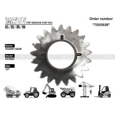 VOE14566421 ความพร้อม EC290D Excavator Travel 2 Stage Planetary Gear กับเทคนิคการโกงเหล็ก