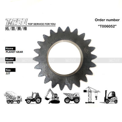 7Y-0659 การบําบัดความร้อน E330B Excavator Travel 2 Stage Planetary Gear Box ในสถานที่อุตสาหกรรม