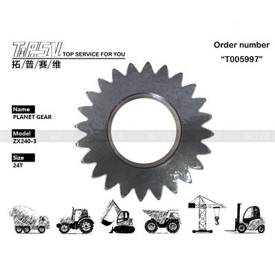 3103052 การติดตั้งเครื่องยนต์ ZX240-3 Excavator Travel 2 Stage เครื่องยนต์ดาวเคราะห์ที่มีวัสดุเหล็กและจํานวนฟันที่ดีที่สุด