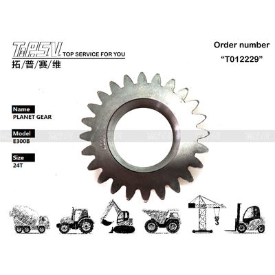 094-6404 เหล็ก E300B Excavator การเดินทาง 3 ขั้นตอน แผ่นดิน Gear สําหรับทางวิศวกรรม การก่อสร้าง รากฐาน การก่อสร้างที่ยั่งยืน