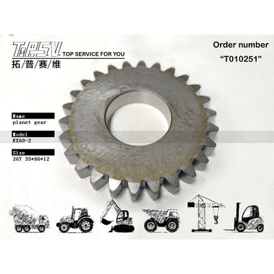 3054865 เครื่องจักรกลหนัก เหล็ก EX60-2 Excavator Travel 1 stage เครื่องจักรกลดาวจักรวาลสําหรับสภาพการทํางานที่ยากลําบาก