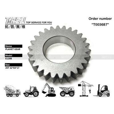 7I-7789 มูลนิธิวิศวกรรมการก่อสร้างถนน E312 Excavator Swing 1 Stage เครื่องจักรวาลที่มีเกียร์ Meshing การติดตั้ง เลขฟัน ดูภาพ