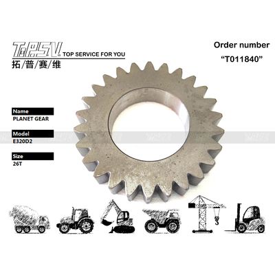 367-8365 การติดตั้งเกียร์เมชิง ทนทาน E320D2 Excavator Swing 1 Stage Planetary Gear Box Reducer ประเภท