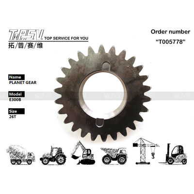 096-2960 ความเหมาะสม E300B Excavator Travel 2 Stage เครื่องจักรดาวเคราะห์ที่มีสีดํา