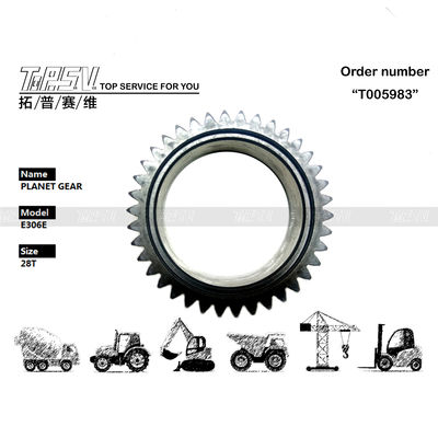 View Image ฟัน เลข E306E Excavator Travel 2 Stage ตู้เกียร์ดาวเคราะห์สําหรับการสร้างทางวิศวกรรมก่อสร้างรากฐาน