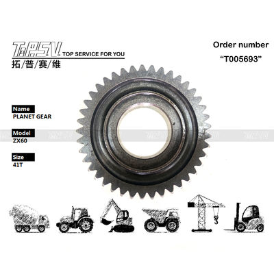 0397813 ระดับเสียงต่ํา สแตนเลส ZX60 Excavator Travel 1 Stage Planetary Gear Box สําหรับอุตสาหกรรมภารกิจหนัก