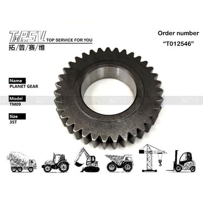 ไฮดรอลิก มอเตอร์ไดรเวอร์ TM09 Excavator 1 Stage Planetary Gear Box การควบคุมการเคลื่อนไหวที่มั่นคงและแม่นยํา
