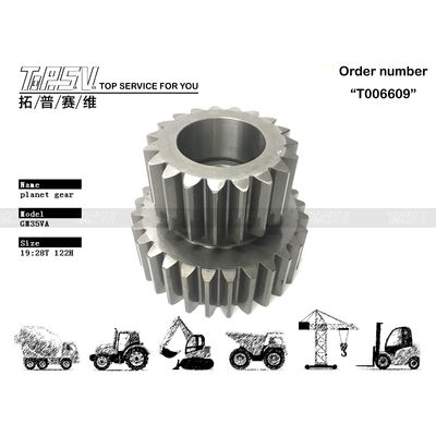 R220-5 เครื่องขุดเครื่องเดินทาง เครื่องจักรดาวที่มีจํานวนฟันและประเภทเครื่องลดดาว