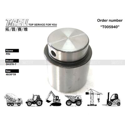 K9002264 วัสดุเหล็ก R290-3 หมุดเกียร์เดินทาง 2 ขั้นตอนสำหรับรถขุดสำหรับเครื่องจักรกลหนัก