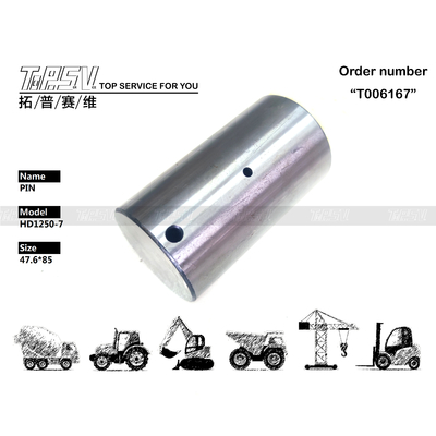 มอเตอร์ไฮดรอลิกไดรฟ์ HD1250-7 รถขุดเดินทาง 3 ขั้นตอนเกียร์พินสำหรับการส่งกำลัง