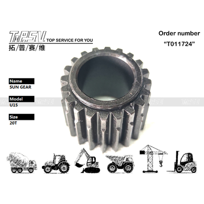 KX15 Excavator Travel 2 Stage ซันเกียร์อะไหล่ ไฮดรอลิก มอเตอร์ขับเคลื่อน
