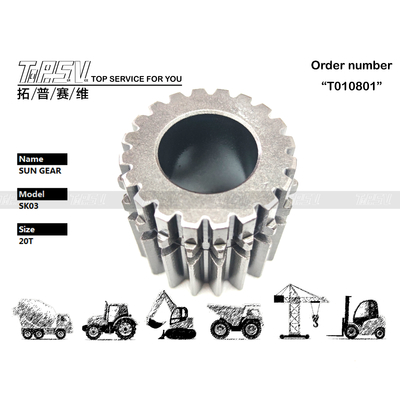 SK03 Excavator Swing 2 Stgae แจกแสงแดด ด้วยความทนทานสูง ดูภาพ