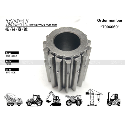 FUFZD-8391-08 ชิ้นส่วนมอเตอร์เฟืองพระอาทิตย์ 2 จังหวะสำหรับเดินทางของรถขุด PC56 เหล็ก สำหรับงานเหมืองแร่พลังงาน