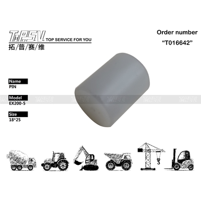 4285323 ชิ้นส่วนอะไหล่หมุดยึดฝาครอบการเดินทางของรถขุด EX200-5 ไดรฟ์ไฮดรอลิก อะไหล่อิเล็กทรอนิกส์