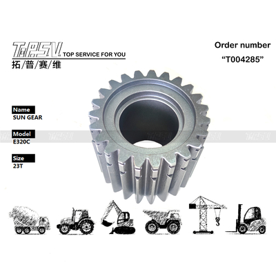 148-4632 E320C Excavator Swing 2 Stage Sun Gear เครื่องยนต์วัสดุเหล็กและน้ํามันเครื่องยนต์บํารุงรักษาสําหรับการใช้งานหนัก