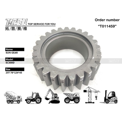 VOE14599945 ความเข้ากันได้ EC300B รถขุดเดินทาง 2 ขั้นตอน Sun Gear Drive Motor สำหรับระบบส่งกำลังรถขุดที่ราบรื่น