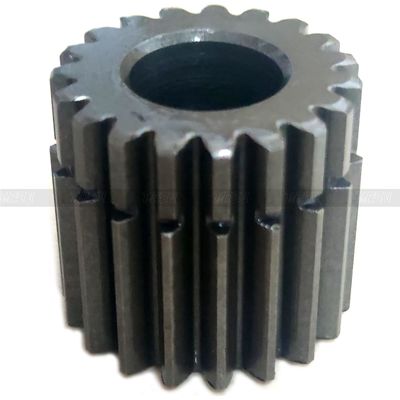 เฟืองพระอาทิตย์ 2 จังหวะสำหรับรถขุด YM30 ความแม่นยำสูง สำหรับเครื่องจักรกลหนัก สีดำ