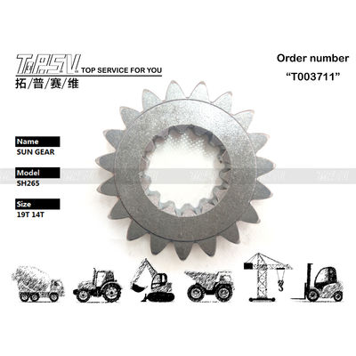 มอเตอร์ขับเคลื่อนรถขุดที่เชื่อถือได้สำหรับ SH265 Excavator Swing 1 Stage Sun Gear Transmission System ขึ้นอยู่กับขนาด