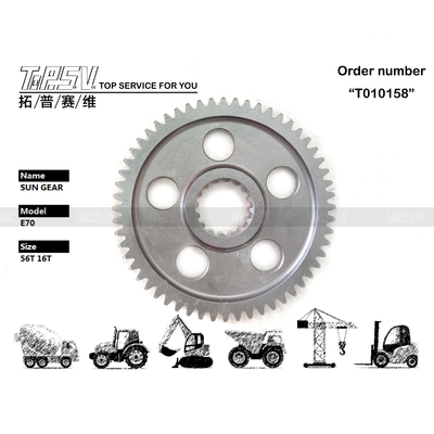 เครื่องลดดาวเคราะห์ ประเภท E70 เครื่องขุด เครื่องสวิง แซนเกียร์ เครื่องลดเกียร์ ส่วนที่มีความทนทานสูง