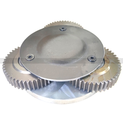 สแตนเลส Heavy Duty E307C Excavator Travel 1 Stage Carrier Assy สีดําสําหรับการดําเนินงานก่อสร้างภาระหนัก