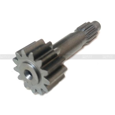 ร้านซ่อมเครื่องจักร การบํารุงรักษาด้วยน้ํามันเกียร์ สีดํา EX22 Excavator Travel 1 Stage Sun Gear ในสี