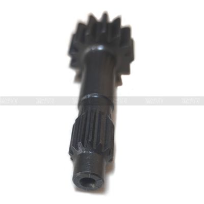 ร้านซ่อมเครื่องจักร การบํารุงรักษาด้วยน้ํามันเกียร์ สีดํา EX22 Excavator Travel 1 Stage Sun Gear ในสี