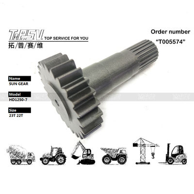 เฟืองพระอาทิตย์ขั้นที่ 1 สำหรับการเดินทางของรถขุด HD1250-7 ทนทานสูง เพื่อเครื่องจักรกลรถขุดที่ใช้งานได้ยาวนาน