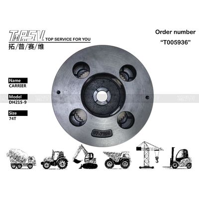 NA00325 DX220 รถขุดเดินทาง 2 ขั้นตอน Carrier สำหรับบรรจุภัณฑ์ขนส่ง ถุงปิดผนึกภายในร้านซ่อมเครื่องจักรกลเทคโนโลยีขั้นสูง