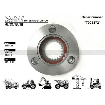 XKAQ-00189 แรงงานเหมืองแร่ เหล็ก R305 Excavator Travel 2 Stage Planetary Carrier ส่วนประกอบทนทานภาระหนักสําหรับเครื่องจักรก่อสร้าง