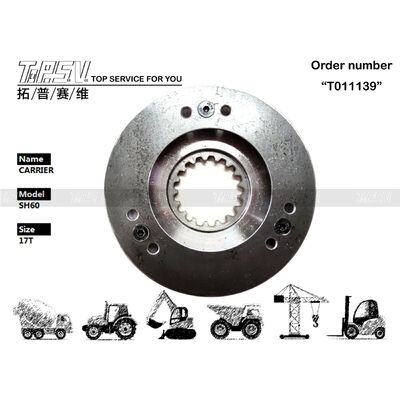 XKBR-00069 สีดํา R80-7 Excavator Swing 1 Stage Carrier เครื่องปรับปรุงดาวที่มีเครื่องปรับปรุงพลังงานไฮดรอลิกและความทนทานในการทํางานที่เพิ่มขึ้น