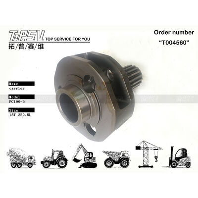 203-26-51142 แบล็ค PC100-5 รถขุด Swing Planetary Carrier เข้ากันได้กับรถขุดแบรนด์ รุ่น ส่วนประกอบเครื่องจักรกลหนักที่ออกแบบมาอย่างแม่นยำ