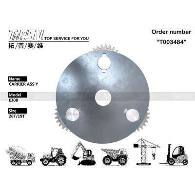 ชิ้นส่วน ASSY ของสวิงรถขุด E307C 1 Stage Carrier สำหรับอะไหล่รถขุด Swing Drive