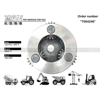 EX60-2 เครื่องขุดหิน Swing 2 Stage Carrier ASSY ชิ้นส่วนสําหรับเครื่องขุดหิน