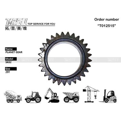 VIO20-3 Excavator Travel 2 Stage Planet Gear Parts สำหรับไดรฟ์เดินทาง อะไหล่รถขุด
