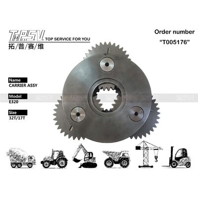 E320 Excavator Travel 1 Stage Carrier ASSY อะไหล่สำหรับการเดินทางไดรฟ์รถขุดอะไหล่