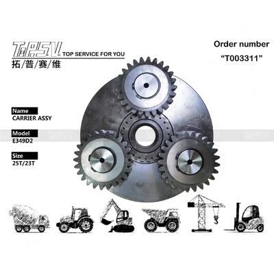 E349D2 Excavator Swing 1 Stage Carrier ASSY ชิ้นส่วนสําหรับการขับเคลื่อน Swing ชิ้นส่วนสํารอง Excavator