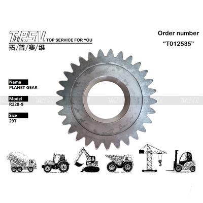 สแตนเลส R220-9 กล่องเกียร์ 2 สเตจ เกียร์ดาว 39Q6-42200 การเดินทางสําหรับเครื่องขุด