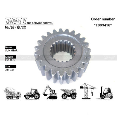 3037606 สีดํา Swing 1Stgae Excavator แสง Gear สําหรับ EX100 เครื่องจักรไฮดรอลิกขับเคลื่อน