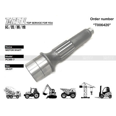Good price PC300-7 Excavator ไฮดรอลิก มอเตอร์ shaft เหล็กสําหรับมอเตอร์เกียร์ 708-8H-32120 ออนไลน์