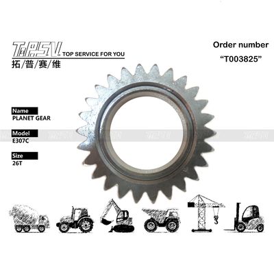 การรักษาผิว E307C Excavator Swing 1 Stage Gearbox กับกระเป๋าเหล็กดํา 171-9445