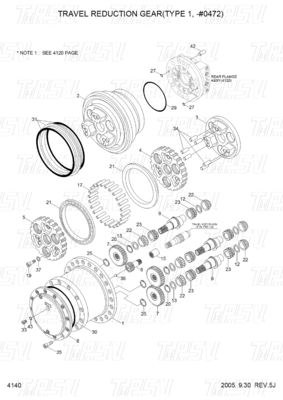 Good price เครื่องลดดาวเหล็กทนทานสําหรับเครื่องขุดสวิง / การขับเคลื่อนมอเตอร์เดินทาง ออนไลน์