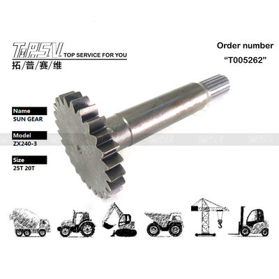 2049585 ZX240-3 Excavator Travel 1 Stage Sun Gear Gearbox Planetary Reducer สําหรับการซ่อมแซมเครื่องขุด