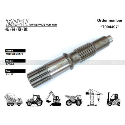 Good price 708-7T-12420 PC60-7 Excavator Swing Motor Shfat ประสบการณ์ ความสามารถที่ไม่มีคู่แข่งกับการขุดพลังงาน ออนไลน์