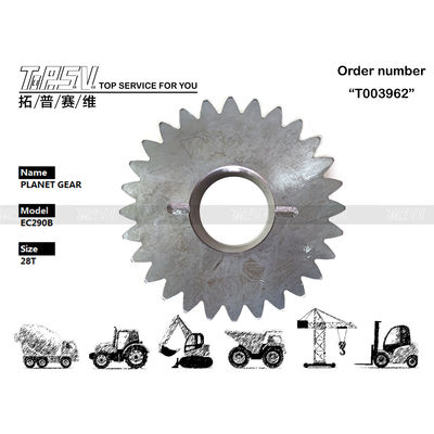 VOE14547268 เหล็ก EC290B Excavator Swing 2 Stage Planetary Gear ด้วยการบํารุงรักษาที่ต่ําในร้านซ่อมเครื่องจักรและเหล็ก