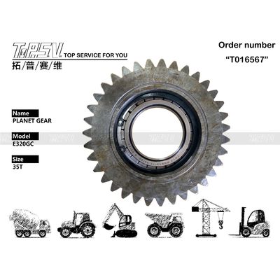 Good price 569-4287+569-4293 View Image จํานวนฟันรวม E320GC Excavator Travel 2 Stage Planet Gear Reducer ส่วนเครื่องยนต์ที่มีเครื่องยนต์ลดดาว ออนไลน์