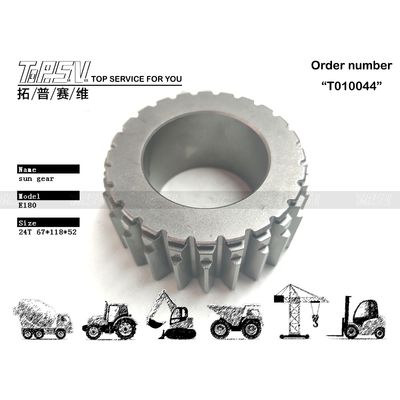 Good price การมีน้ํามันเกียร์สําหรับการบํารุงรักษา E180 Excavator Travel 2 Stage Sun Gear ผลิตจากเหล็ก ออนไลน์