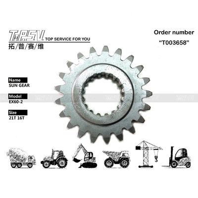 Good price 3051680 ความเหมาะสม ความเหมาะสมกับหลาย EX60-2 Excavator Swing 1 Stage Sun Gear Models Steel Excavator Travel Motor Parts เครื่องขุดรถยนต์ ออนไลน์