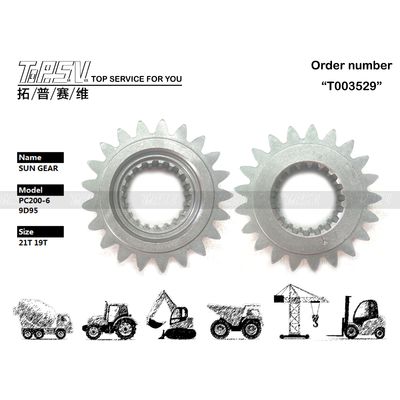 Good price 20Y-26-21170 PC200-6 6D95 รถขุดเกียร์สวิง 1 สเตจ เฟืองเกียร์ Sun Gear Reducer สำหรับการบำรุงรักษาที่ยาวนาน น้ำมันเกียร์ในระบบส่งกำลังของรถขุด ออนไลน์
